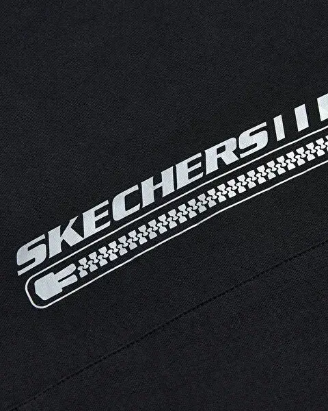 Skechers 2XI-Lock Hoodie Sweatshirt Siyah Çocuk Sweatshirt - 4