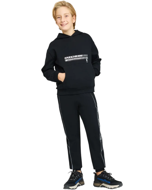 Skechers B 2XI-Lock Jogger Siyah Çocuk Eşofman Altı - 1