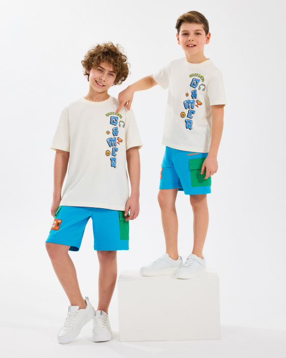 Skechers B Graphic Tee T-Shirt Çocuk Tshirt - 4