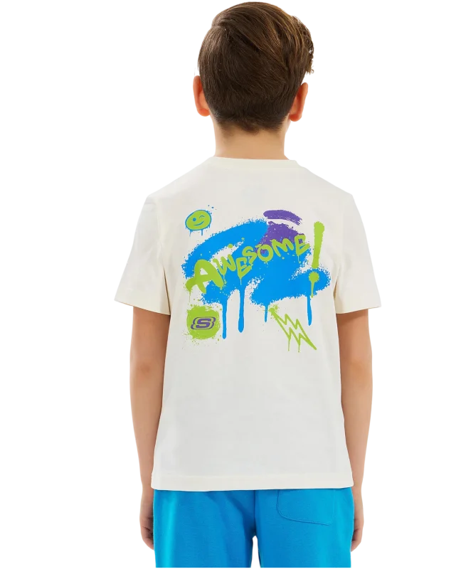 Skechers B Graphic Tee T-Shirt Çocuk Tshirt - 3