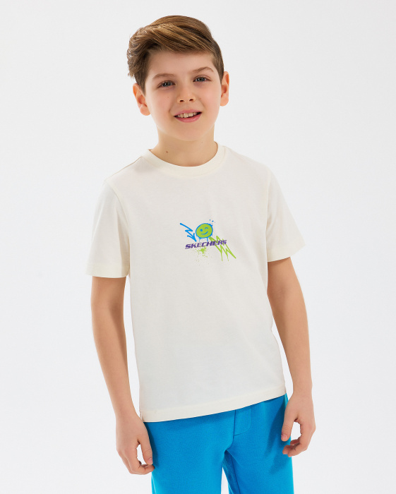 Skechers B Graphic Tee T-Shirt Çocuk Tshirt - 1