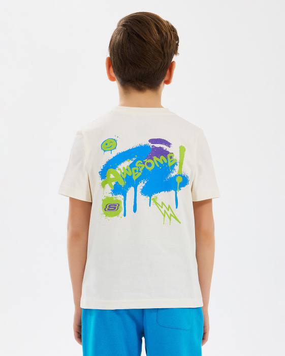 Skechers B Graphic Tee T-Shirt Çocuk Tshirt - 2