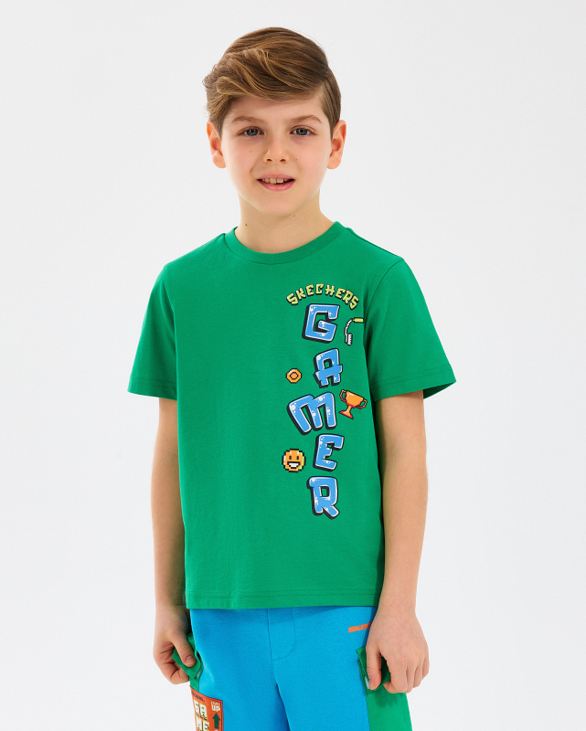 Skechers B Graphic Tee T-Shirt Çocuk Tshirt - Skechers