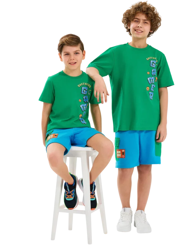 Skechers B Graphic Tee T-Shirt Çocuk Tshirt - Skechers (1)