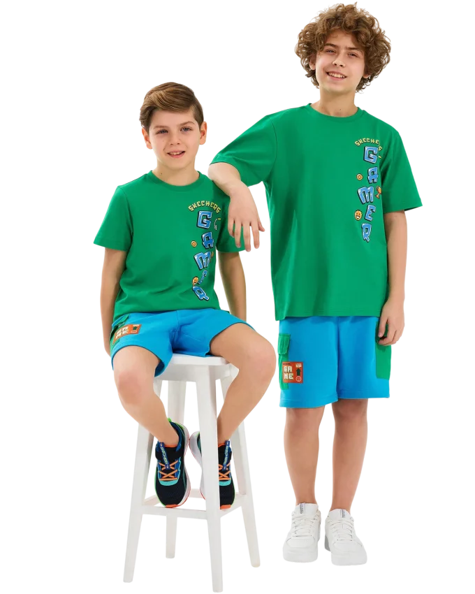 Skechers B Graphic Tee T-Shirt Çocuk Tshirt - 2
