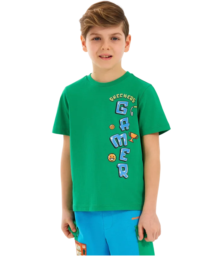 Skechers B Graphic Tee T-Shirt Çocuk Tshirt - 1