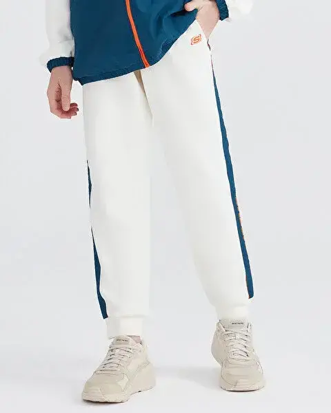 Skechers B Heavy Weight Fleece Jogger Beyaz Çocuk Eşofman Altı - 2