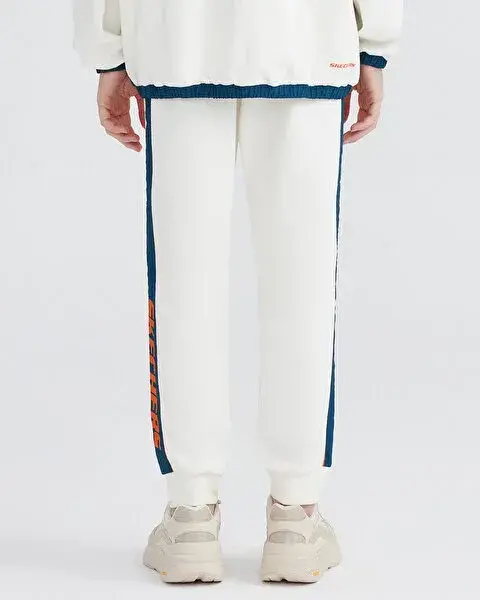 Skechers B Heavy Weight Fleece Jogger Beyaz Çocuk Eşofman Altı - 4