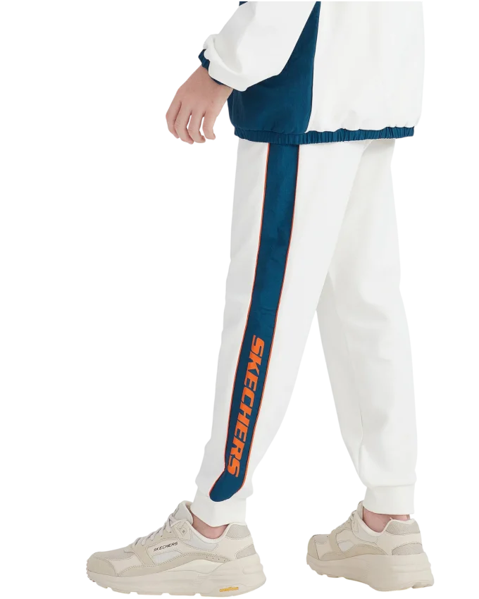 Skechers B Heavy Weight Fleece Jogger Beyaz Çocuk Eşofman Altı - 3