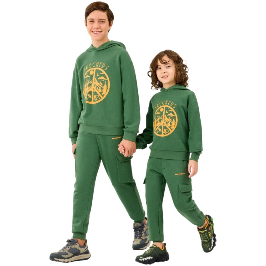 Skechers B Lw Fleece Haki Çocuk Sweatshirt - 1