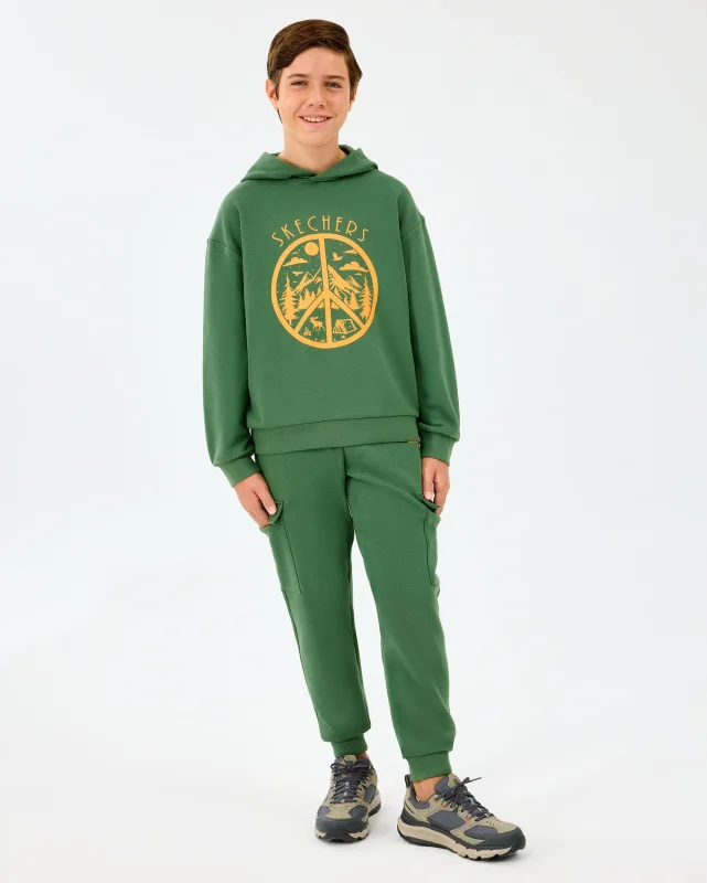Skechers B Lw Fleece Haki Çocuk Sweatshirt - 2