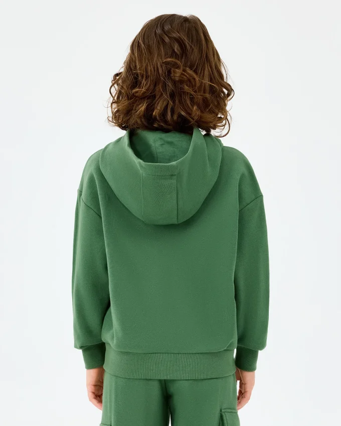 Skechers B Lw Fleece Haki Çocuk Sweatshirt - 4
