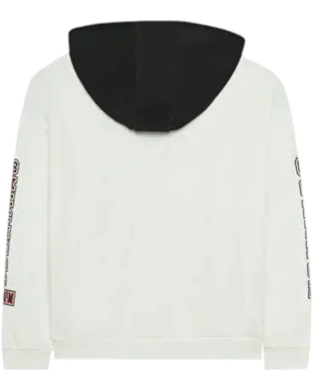 Skechers Fleece Hoodie Beyaz Çocuk Sweatshirt - 3