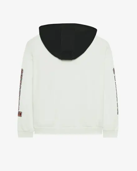 Skechers B LW Fleece Hoodie Sweatshirt BEYAZ Çocuk Sweatshirt - 2