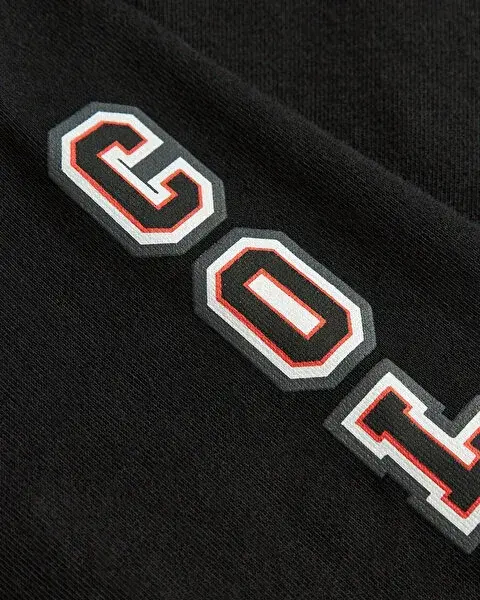 Skechers Fleece Hoodie Siyah Çocuk Sweatshirt - 5