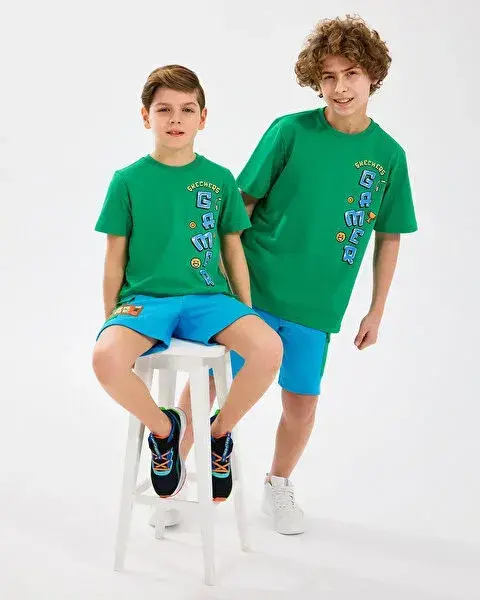 Skechers B Lw Fleece Short Çocuk Şort - 3