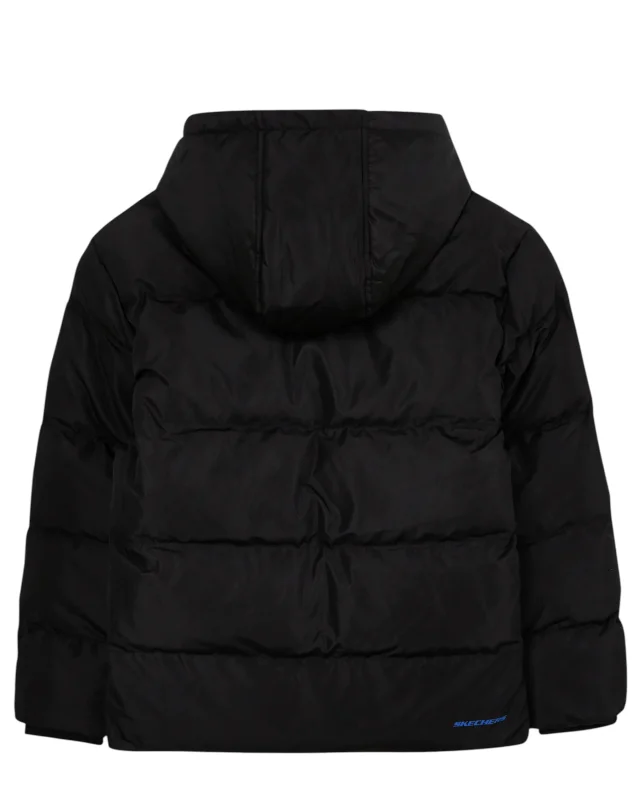 Skechers Outerwear Padded Beyaz Çocuk Mont - 5