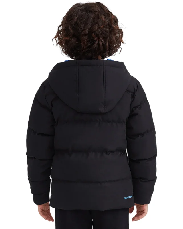 Skechers Outerwear Padded Beyaz Çocuk Mont - 3