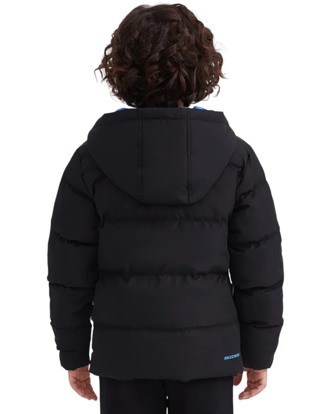 Skechers Outerwear Padded Beyaz Çocuk Mont - 3