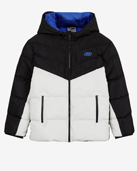 Skechers B Outerwear Padded Jacket BEYAZ Çocuk Mont - 4