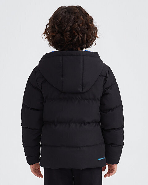 Skechers Outerwear Padded Beyaz Çocuk Mont - 3