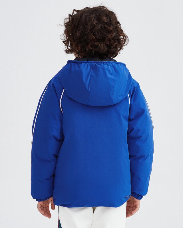 Skechers Outerwear Reversible Coated Mavi Çocuk Mont - 5