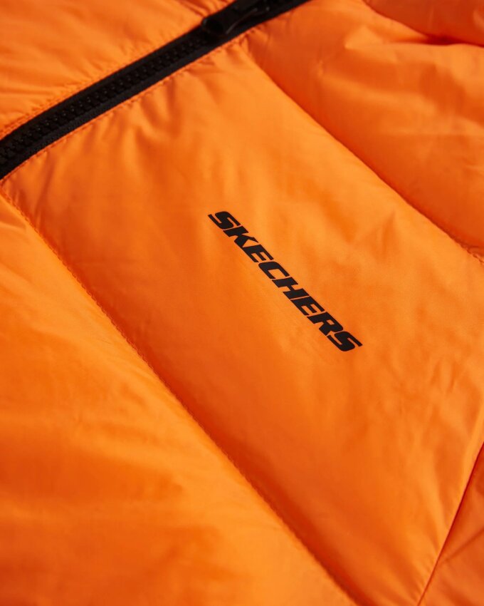 Skechers B Outerwear Reversible Coated Jacket SİYAH Çocuk Mont - 9