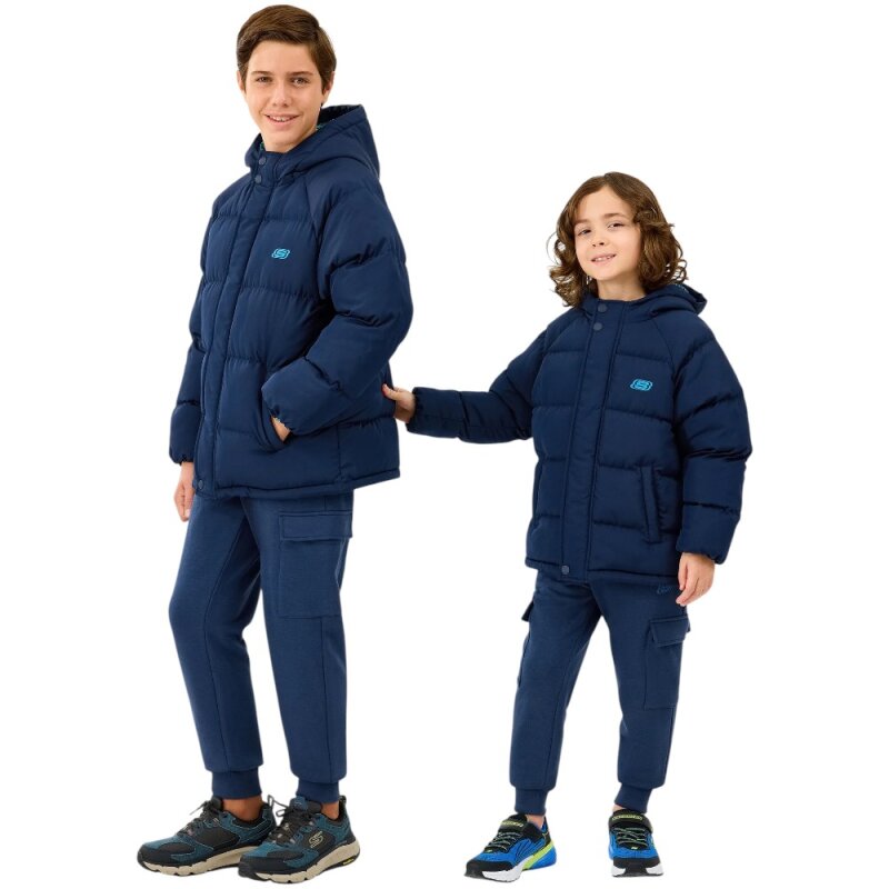 Skechers B Puffer Lacivert Çocuk Mont - 1