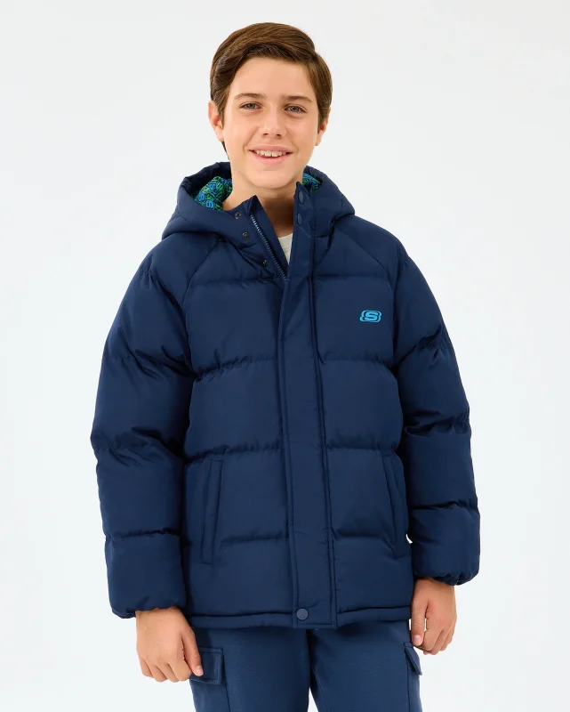 Skechers B Puffer Lacivert Çocuk Mont - 2