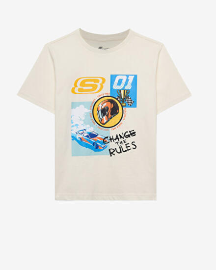 Skechers B Regular Fit Graphic Tee T-Shirt Çocuk Tshirt - 1