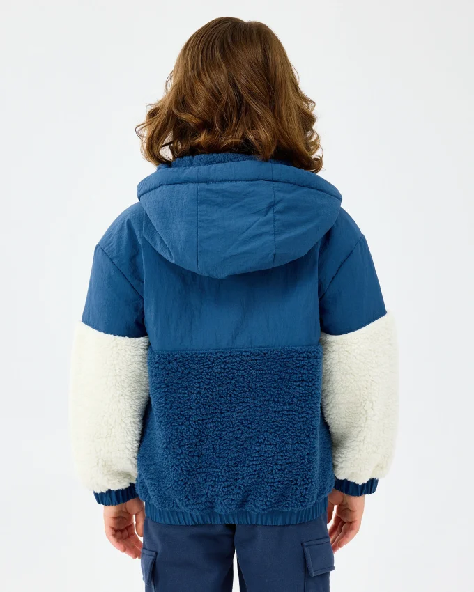 Skechers B Sherpa Jacket Lacivert Çocuk Mont - 2