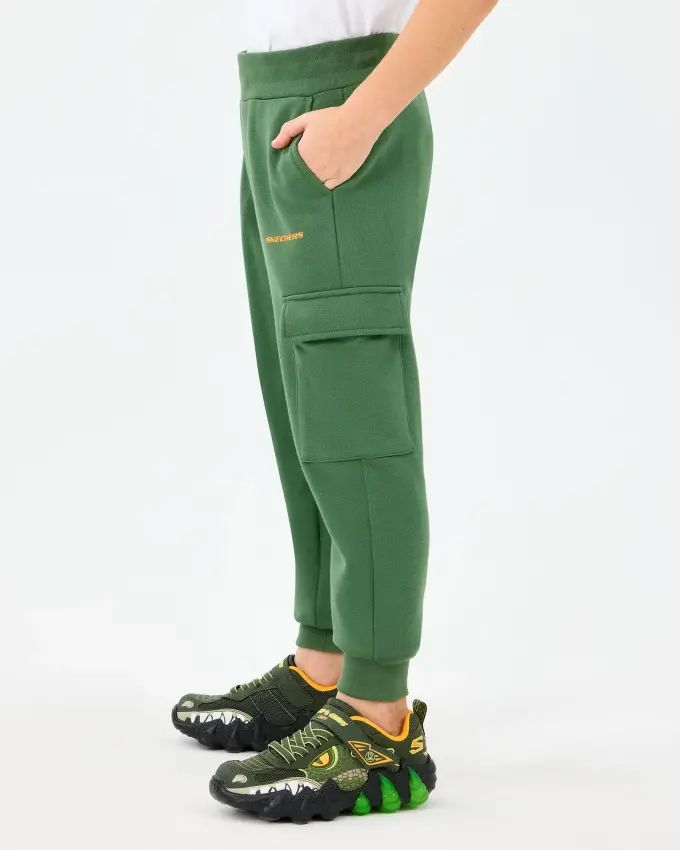 Skechers B Sweatpant Haki Çocuk Eşofman Altı - 3