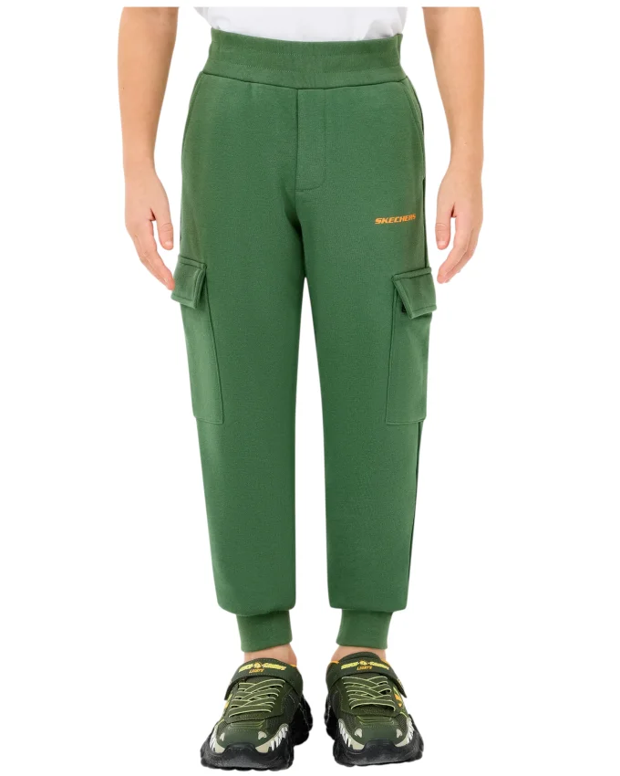 Skechers B Sweatpant Haki Çocuk Eşofman Altı - 4