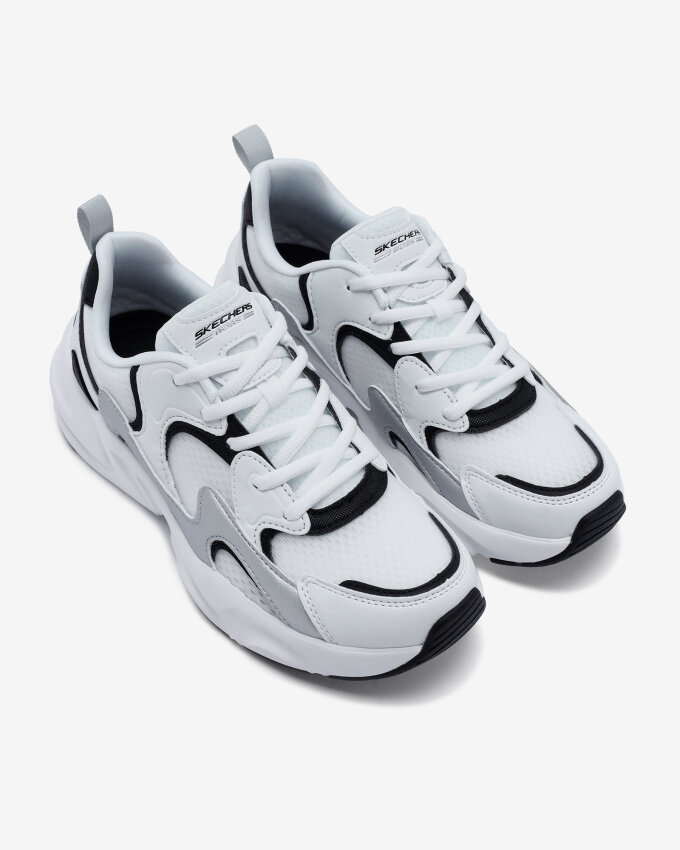 Skechers Bobs Bamina 2 - Tides Revitalized Beyaz Kadın Sneaker Ayakkabı - 3