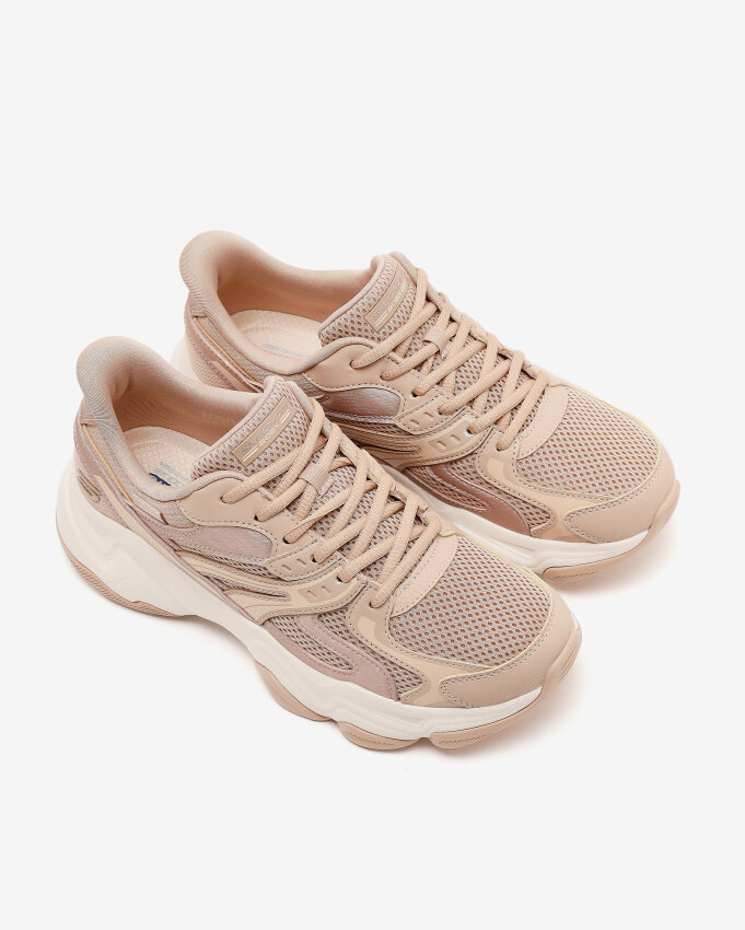 Skechers Bobs Diego Bej Kadın Günlük Ayakkabı - 5