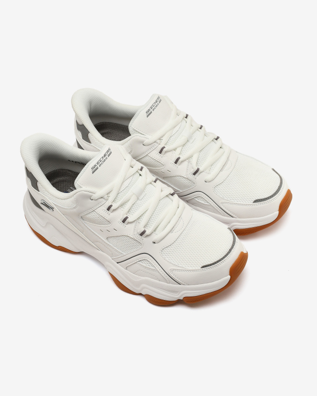 Skechers Bobs Diego Beyaz Erkek Günlük Ayakkabı - 6