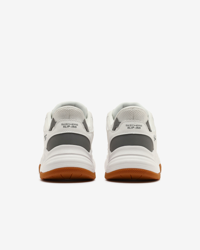 Skechers Bobs Diego Beyaz Erkek Günlük Ayakkabı - 5