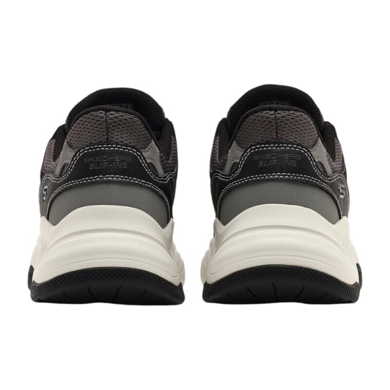 Skechers Bobs Diego Siyah Erkek Günlük Ayakkabı - 5