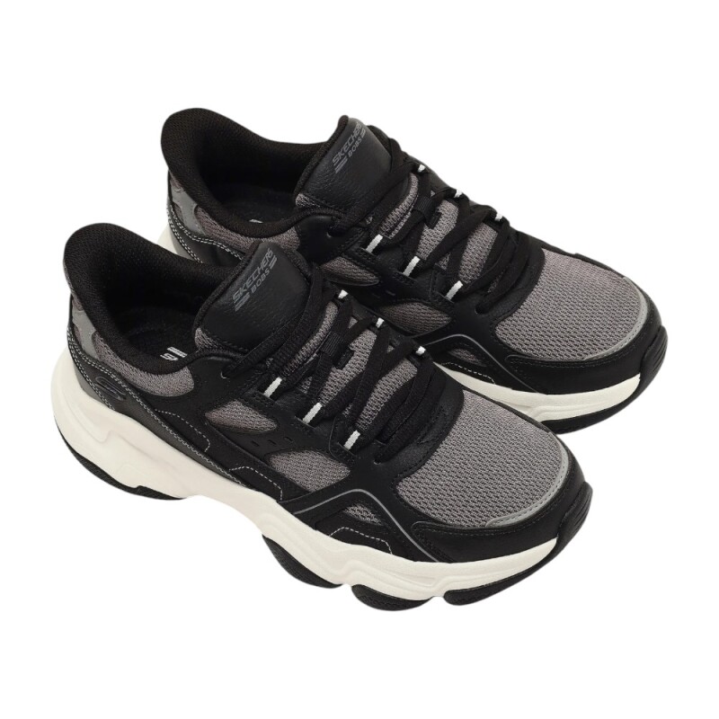 Skechers Bobs Diego Siyah Erkek Günlük Ayakkabı - 6