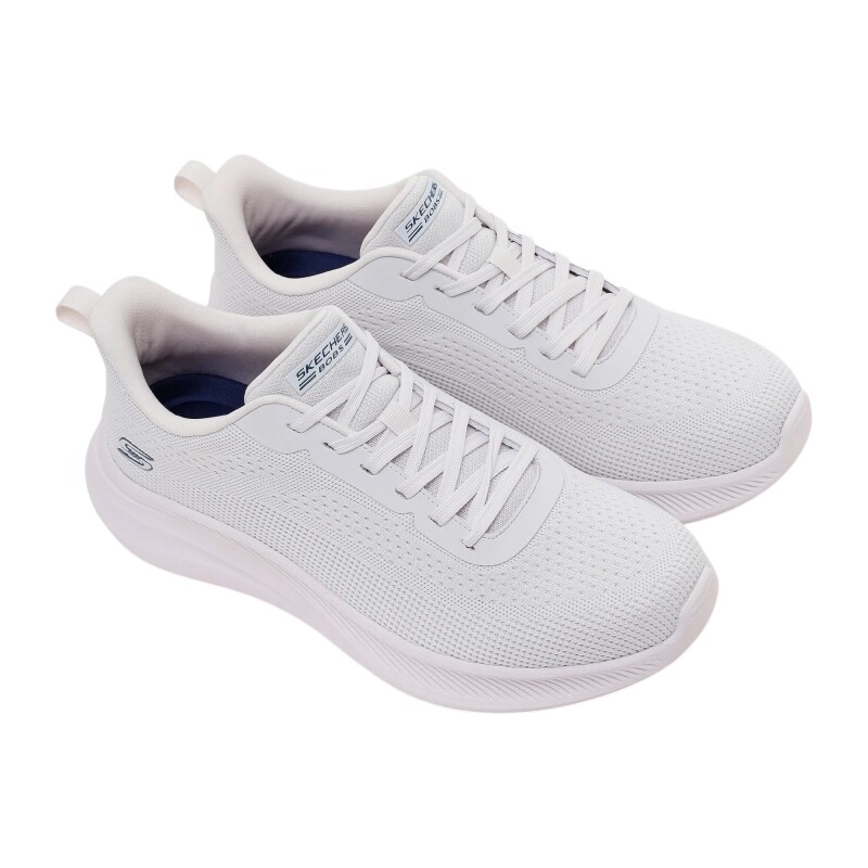 Skechers Bobs Moda Flex Gri Erkek Günlük Ayakkabı - 4