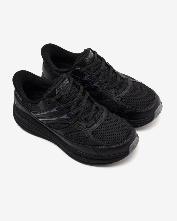 Skechers Bobs Skillz Siyah Erkek Günlük Ayakkabı - 5