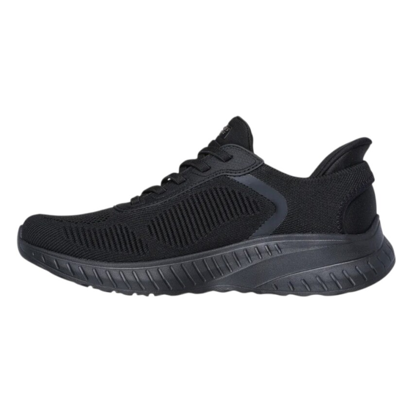 Skechers Bobs Squad Chaos Current Muse Siyah Kadın Günlük Ayakkabı - 1