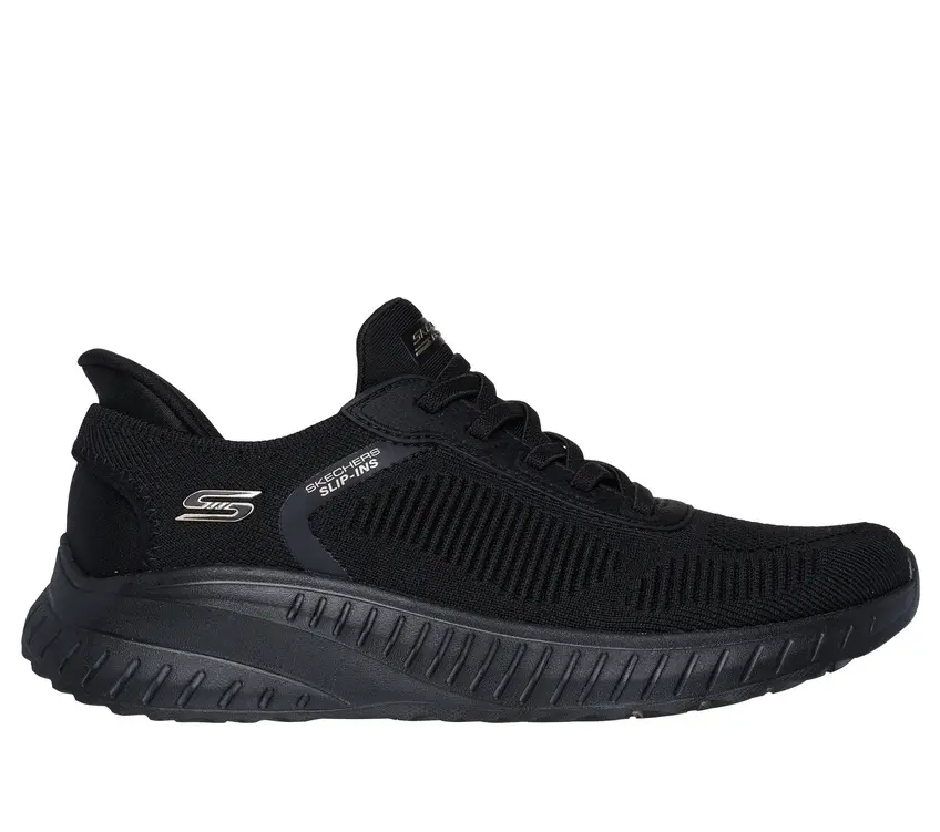 Skechers Bobs Squad Chaos Current Muse Siyah Kadın Günlük Ayakkabı - 2