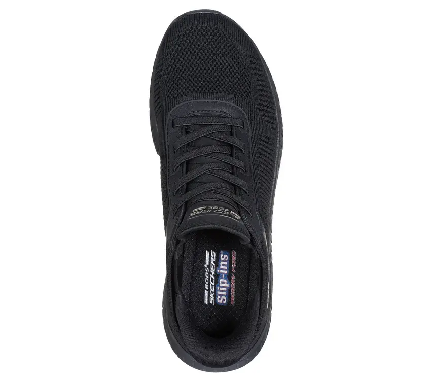 Skechers Bobs Squad Chaos Current Muse Siyah Kadın Günlük Ayakkabı - 3