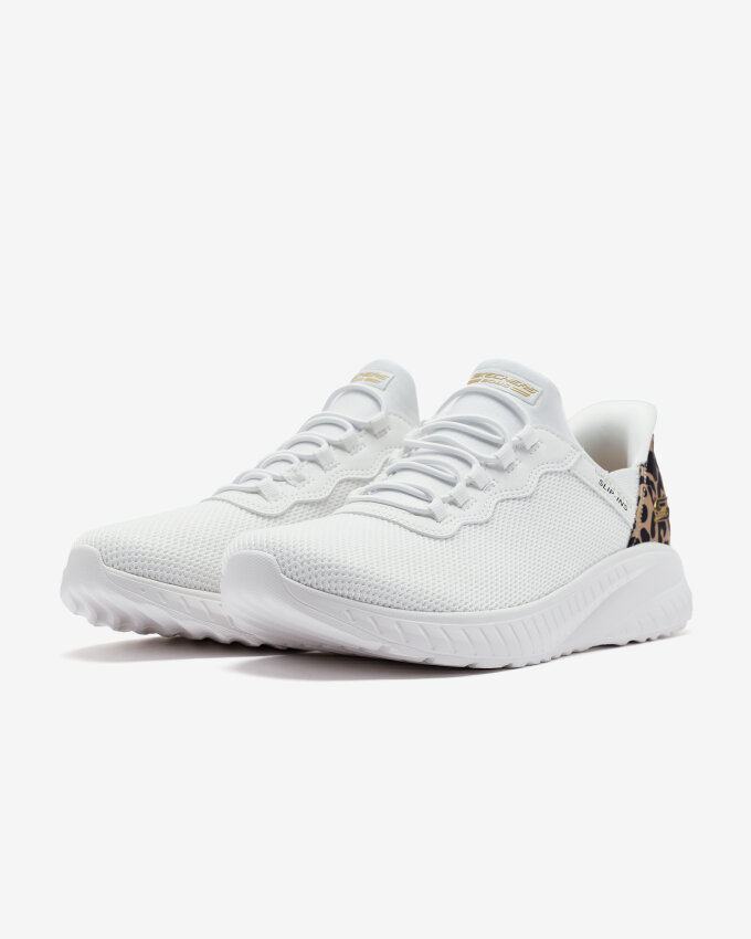 Skechers BOBS SQUAD CHAOS - SEİZE THE HOUR BEYAZ Kadın Günlük Ayakkabı - 5