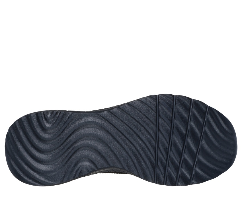Skechers Bobs Squad Chaos Solid Step Siyah Erkek Günlük Ayakkabı - 5