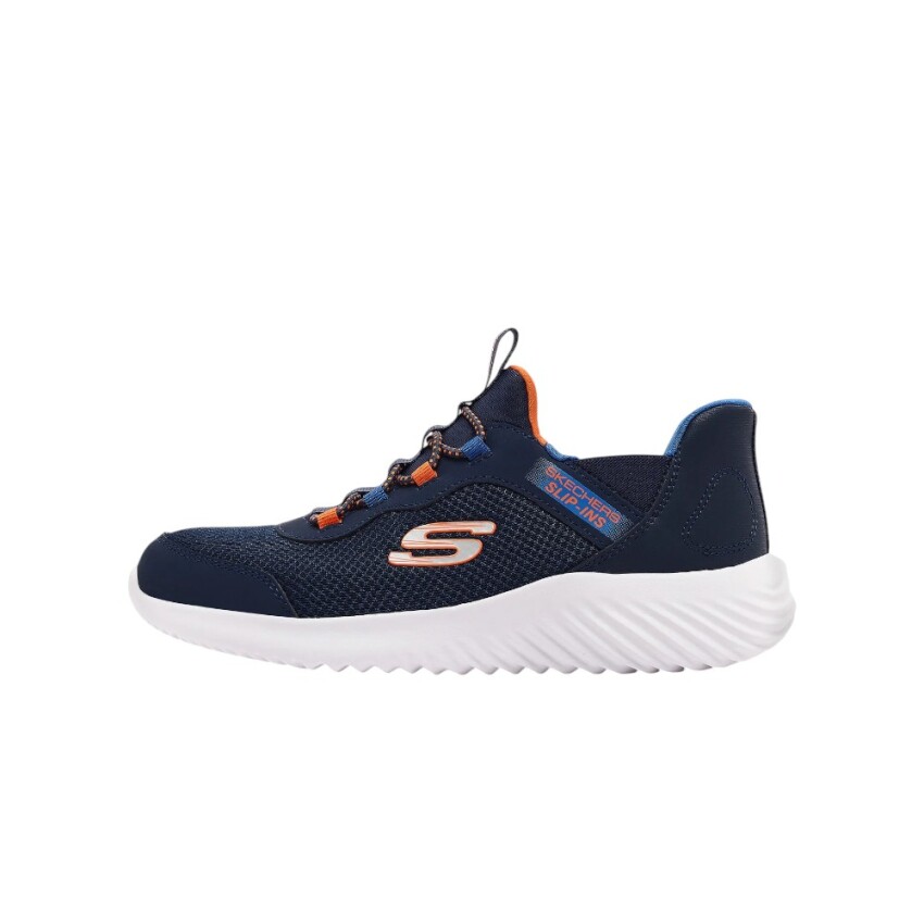 Skechers Bounder Brisk-Burst Lacivert Çocuk Günlük Ayakkabı - 1