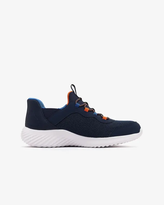 Skechers Bounder Brisk-Burst Lacivert Çocuk Günlük Ayakkabı - 2