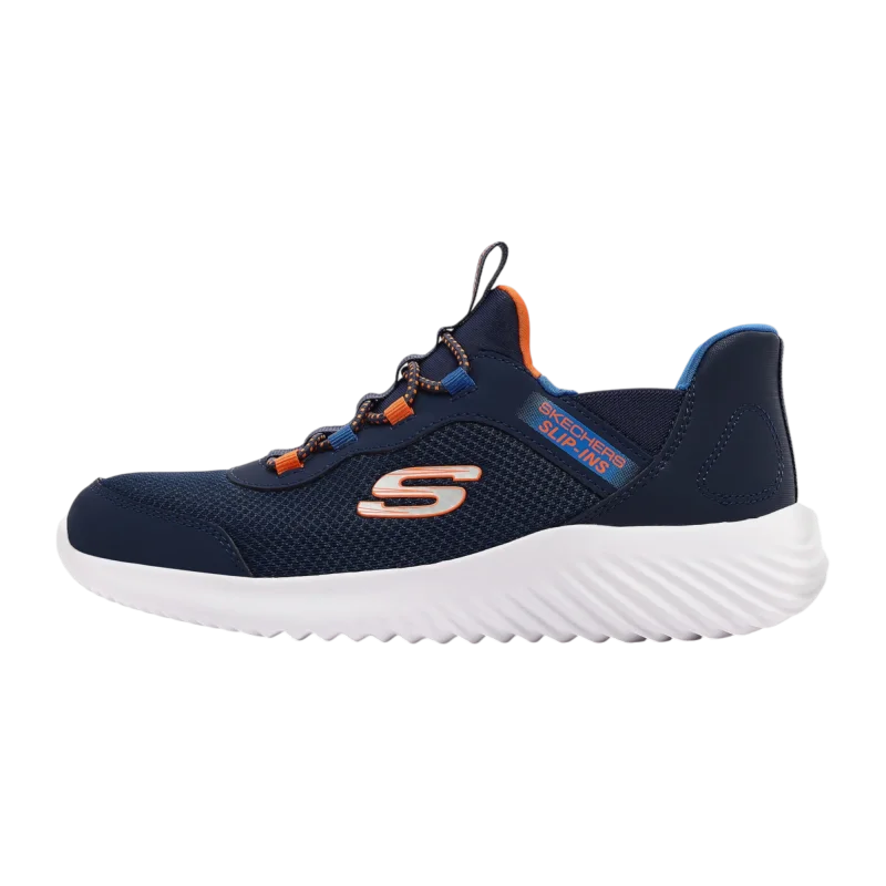 Skechers Bounder Brisk-Burst Lacivert Çocuk Günlük Ayakkabı 