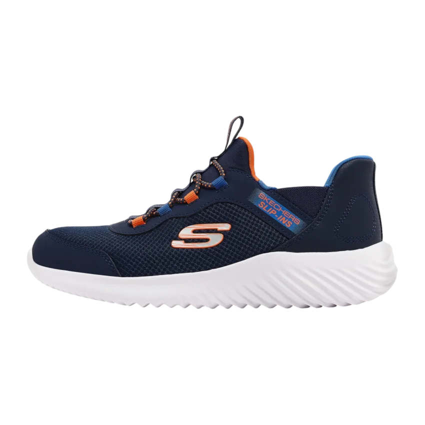Skechers Bounder Brisk-Burst Lacivert Çocuk Günlük Ayakkabı - 1